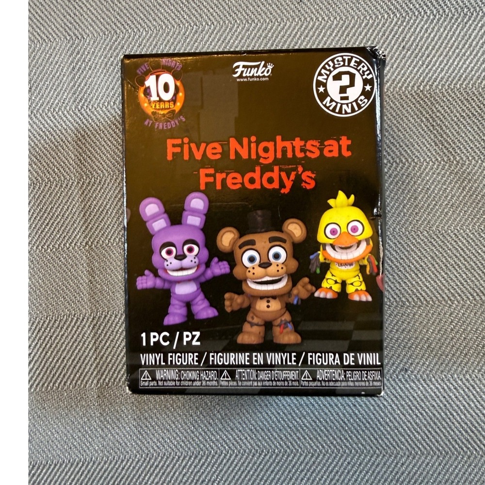 Funko Mystery Minis Five Nights at Freddys 10 Years FNAF Vinyl Figure Blind Box